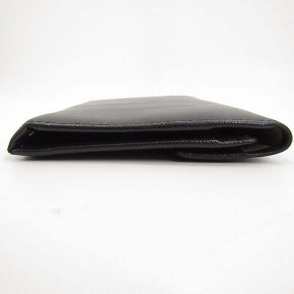 Travelambo Black/Tan Snap Closure Travel Wallet - Picture 9 of 13
